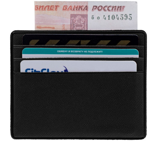 Чехол для карточек Devon, черный