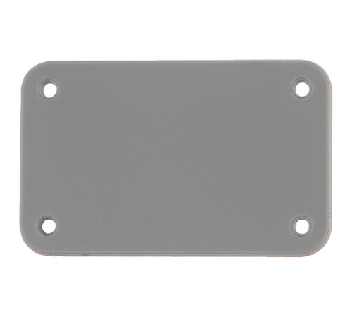 Лейбл из ПВХ Kreta, S, серый