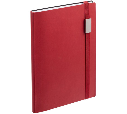 Ежедневник Vivian Metal, недатированный, красный
