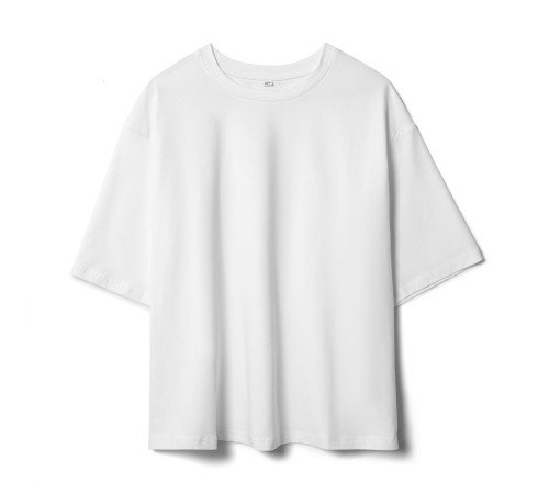 Футболка унисекс оверсайз Street Vibes, молочно-белая