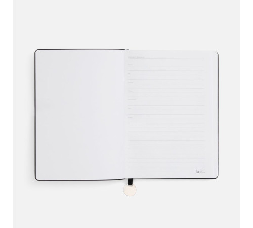 Ежедневник Lafite, недатированный, черный