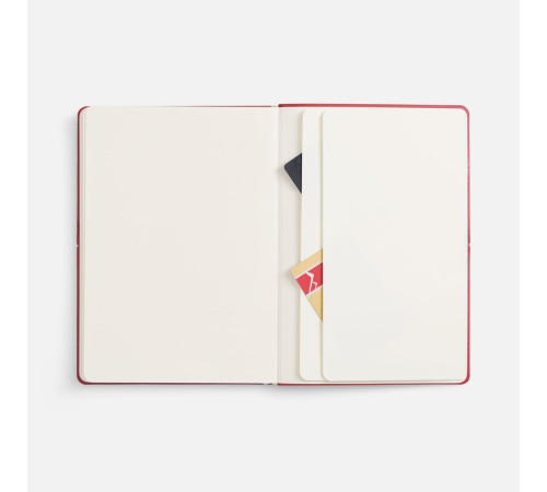 Ежедневник Kuka, недатированный, ver.2, красный