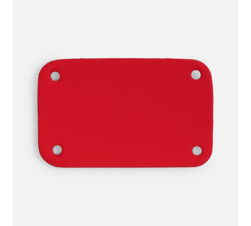 Лейбл Eta Soft Touch, S, красный