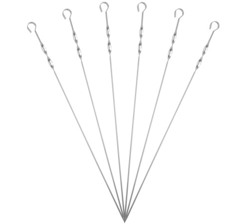 Набор шампуров в чехле Long Bower, черный