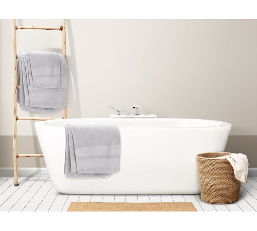 Полотенце Molan, большое, светло-серое