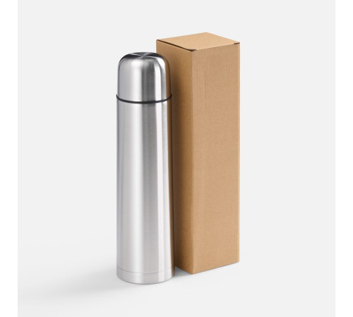 Термос Plain 1000, ver.2, серебристый