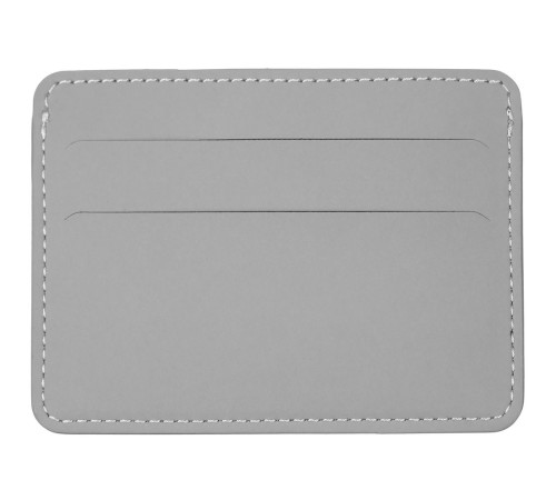 Чехол для карточек Shall Simple, серый