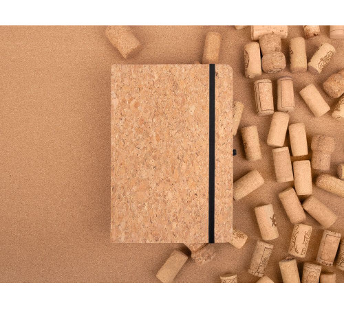 Блокнот Corkfolio, черный