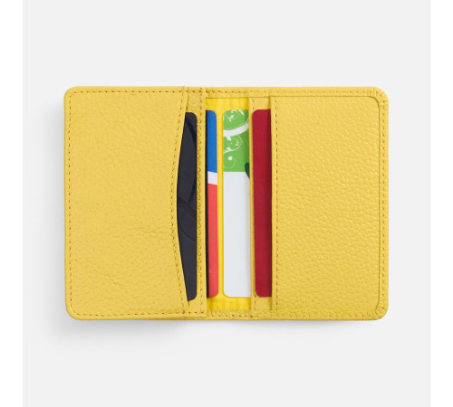 Футляр для визиток Unison, желтый