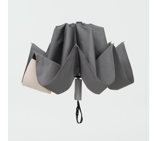 Зонт обратного сложения Easyroll, серый