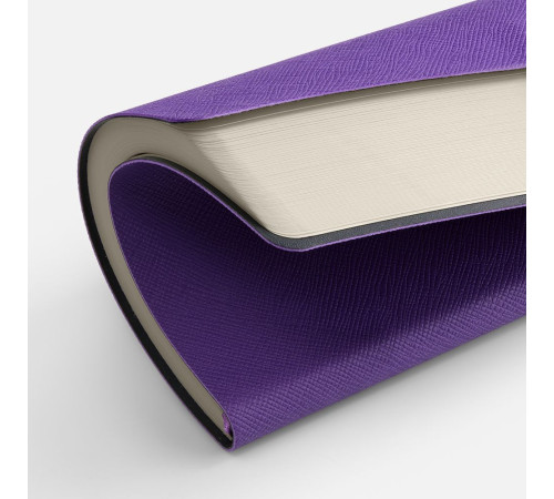 Ежедневник Lungo, недатированный, фиолетовый