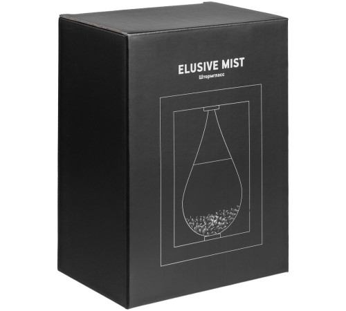 Штормгласс Elusive Mist, черный