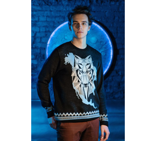 Джемпер Totem Wolf, черный