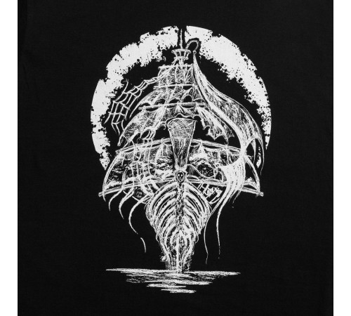 Футболка «Летучий Голландец», черная