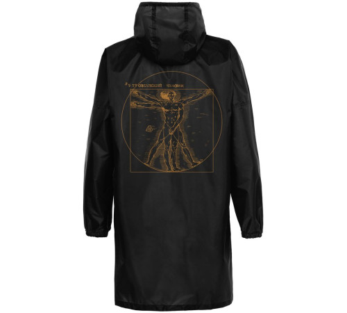 Дождевик «Ветровеанский человек», черный