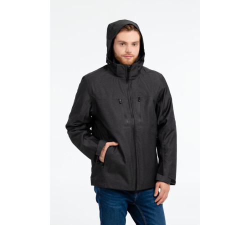 Куртка-трансформер мужская Matrix, серая с черным