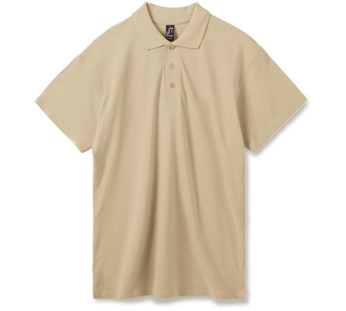 Рубашка поло мужская Summer 170, бежевая
