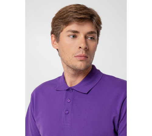 Рубашка поло мужская Summer 170, темно-фиолетовая