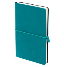 Ежедневник Nubuk, недатированный, бирюзовый