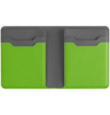 Картхолдер с отделением для купюр Dual, зеленый