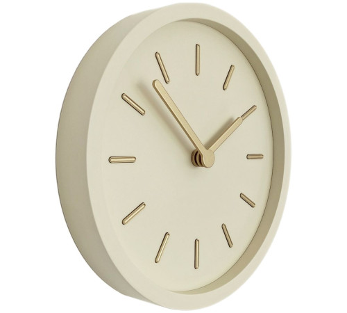 Часы настенные Bronco Jessie, светло-бежевые