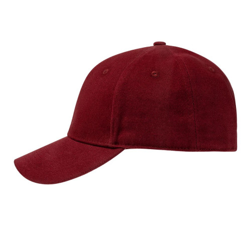 Бейсболка Hillside, бордовая