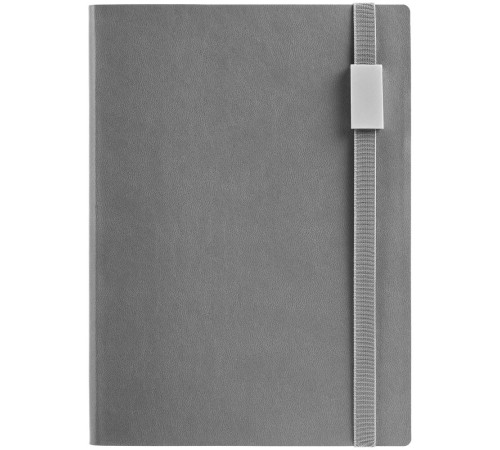 Ежедневник Vivian Metal, недатированный, серый