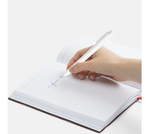 Ручка шариковая Swiper SQ Soft Touch, белая