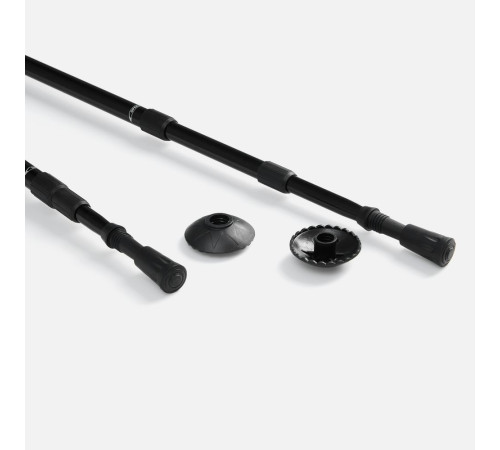 Палки для скандинавской ходьбы Trekk, черные