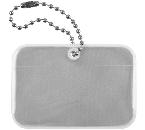 Светоотражатель Spare Care, прямоугольник, серебристый