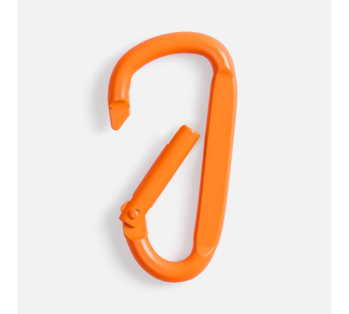 Карабин Raby, оранжевый неон