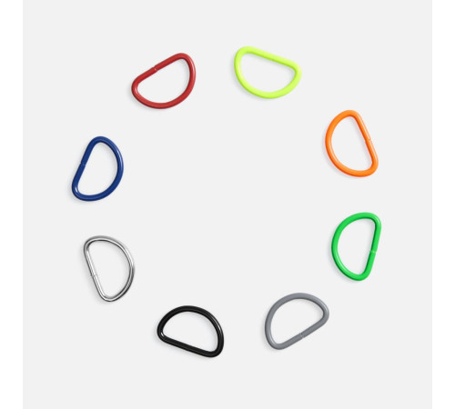 Полукольцо Semiring, L, зеленый неон