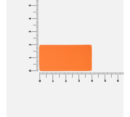 Лейбл Listra Soft Touch, XS, оранжевый