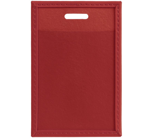 Чехол для пропуска Shall, красный