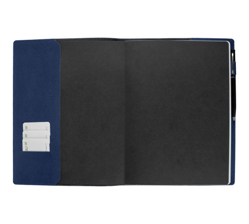 Ежедневник в суперобложке Brave Book, недатированный, темно-синий