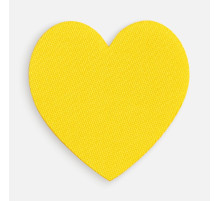 Наклейка тканевая Lunga Сor, M, желтая