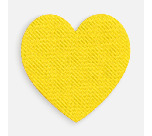 Наклейка тканевая Lunga Сor, M, желтая