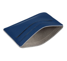 Чехол для карточек Shall Simple, синий