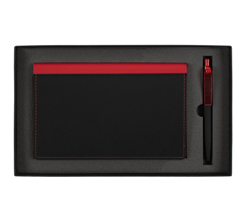 Набор Nice Twice, черный с красным