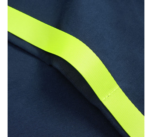 Футболка оверсайз с двойным рукавом Kosmos, темно-синяя