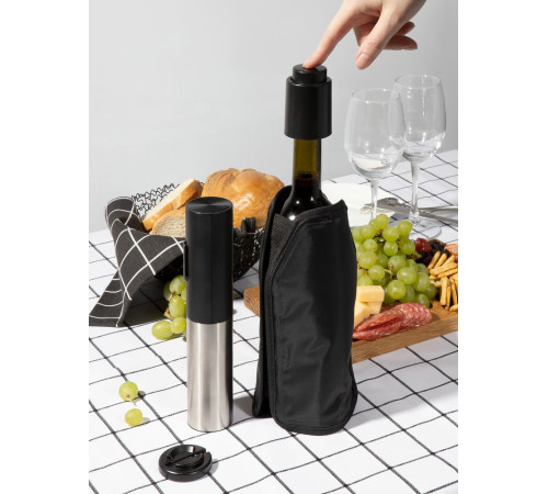 Винный набор Winetura, черный