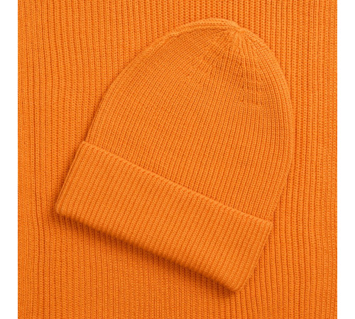 Шарф Nobilis Mono, оранжевый (абрикос)