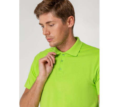 Рубашка поло мужская Virma Light, зеленое яблоко