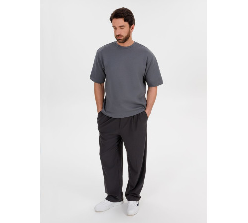 Джемпер с коротким рукавом Siluetti Volumica, серый