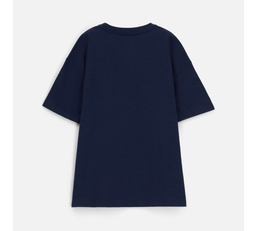 Футболка унисекс Durington, темно-синяя