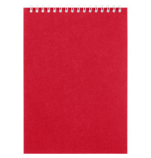 Блокнот Dali в клетку, красный