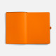 Ежедневник Peel Flex, недатированный, оранжевый