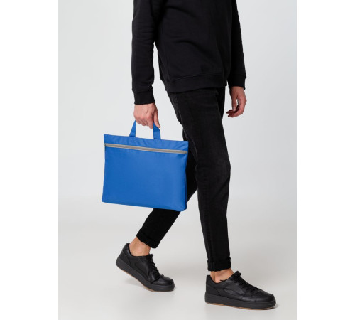 Сумка-папка Simple, ярко-синяя