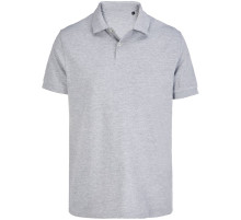 Рубашка поло унисекс Pacific, серый меланж