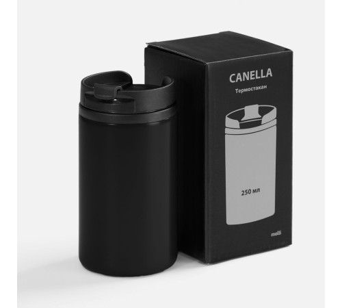 Термостакан Canella, черный
